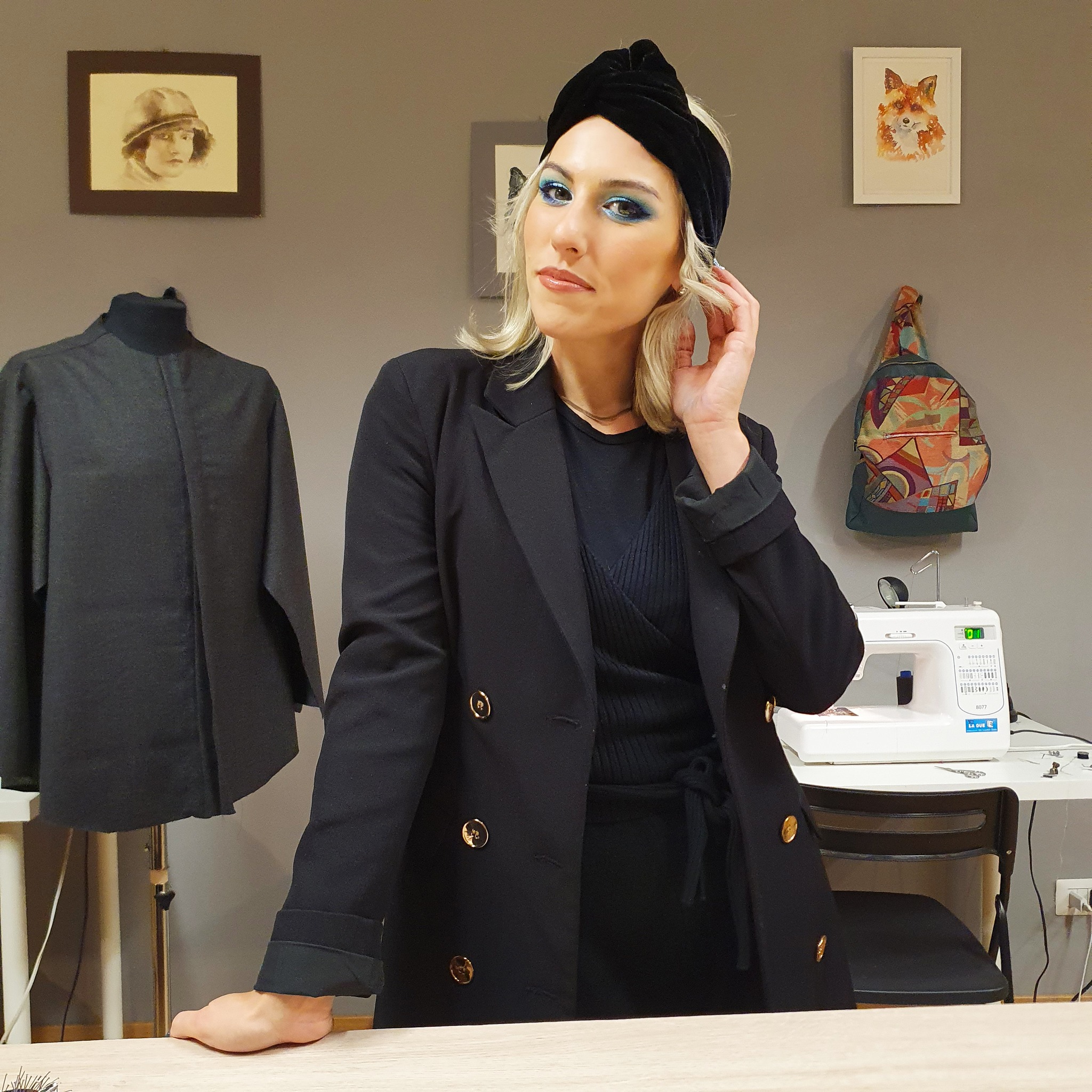 fascia invernale velluto