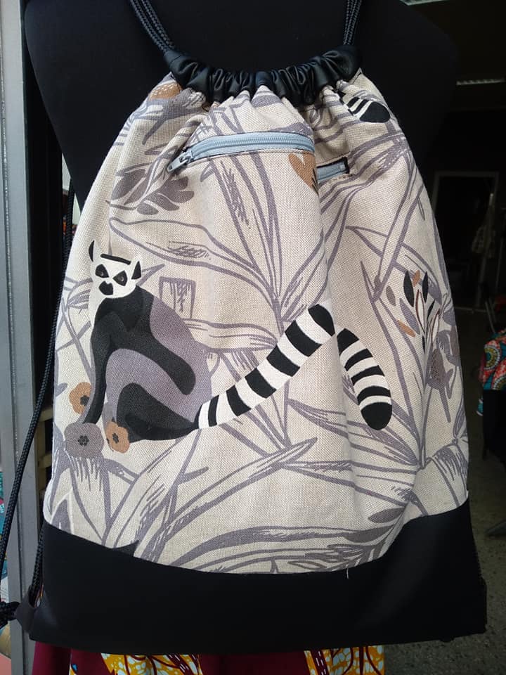 sacca zaino animal