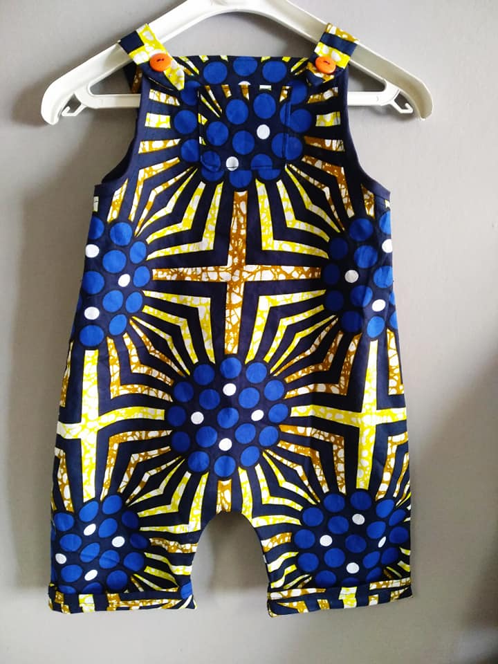 salopette bimo 1 anno fiori