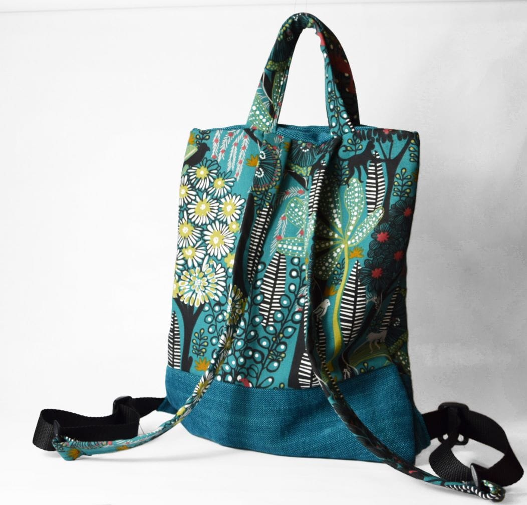 zaino foresta naif retro