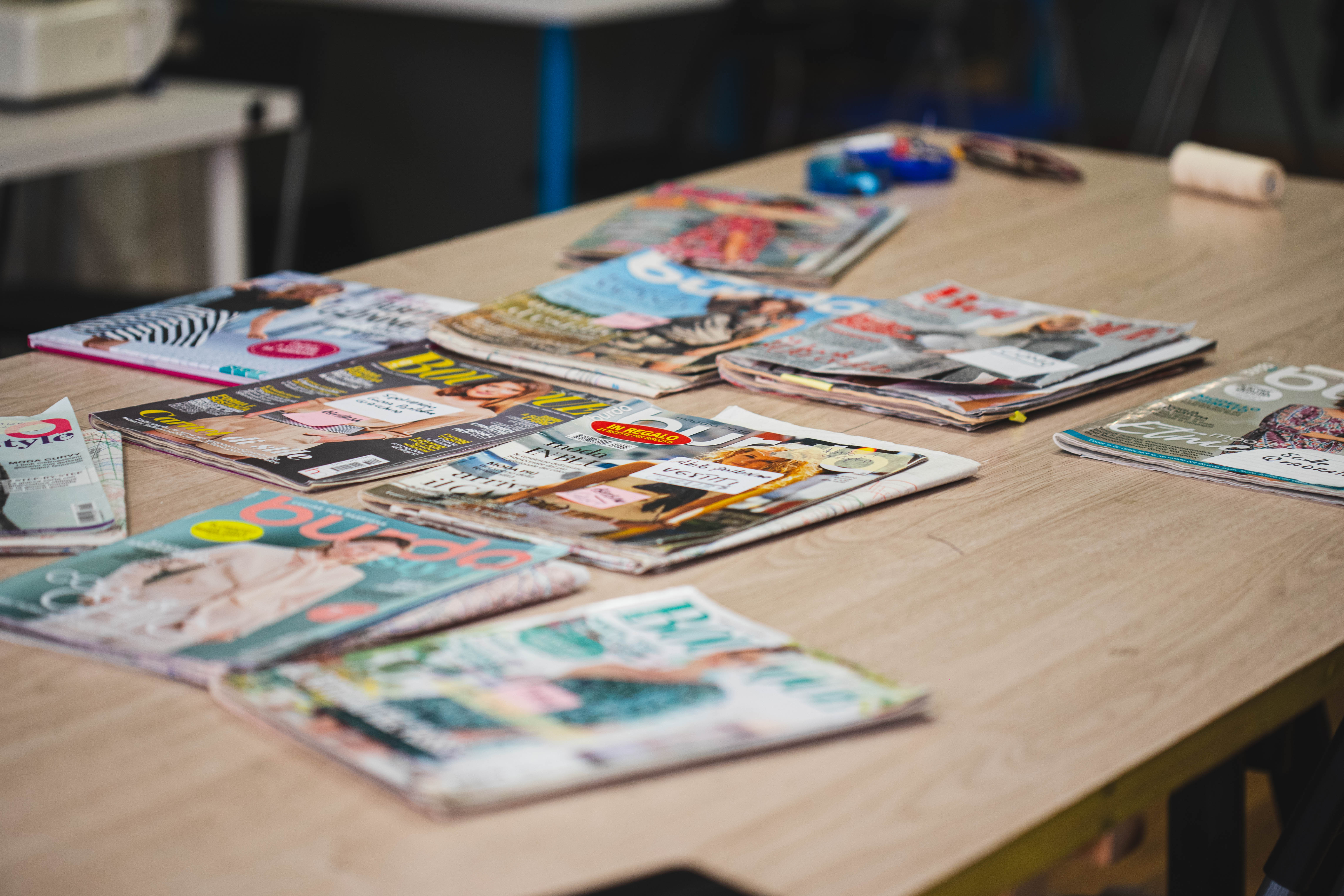 Cartamodelli disponibili in laboratorio